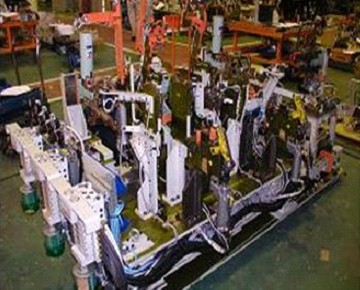 スポット溶接用組立治具